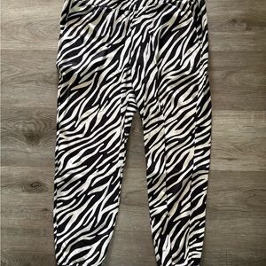 Zebra Print Women's Pants